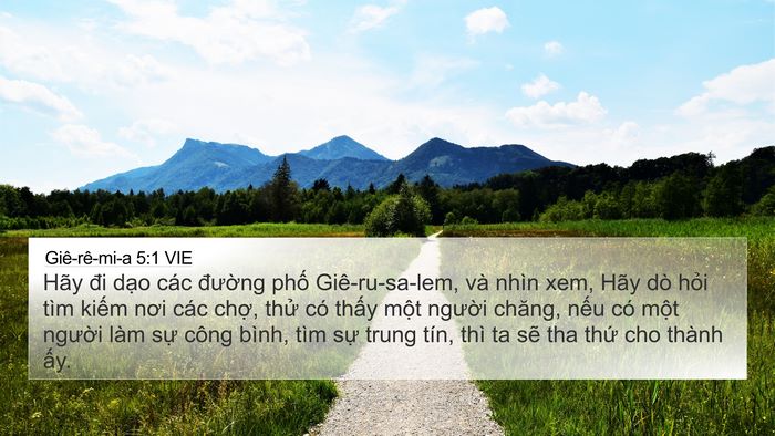 Giê-rê-mi-a 5:1 VIE Bible Verse Image