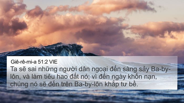 Giê-rê-mi-a 51:2 VIE Bible Verse Image