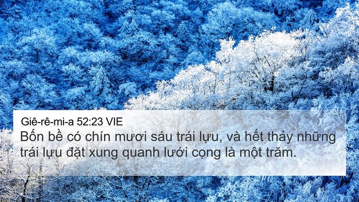 Giê-rê-mi-a 52:23 VIE Bible Verse Image