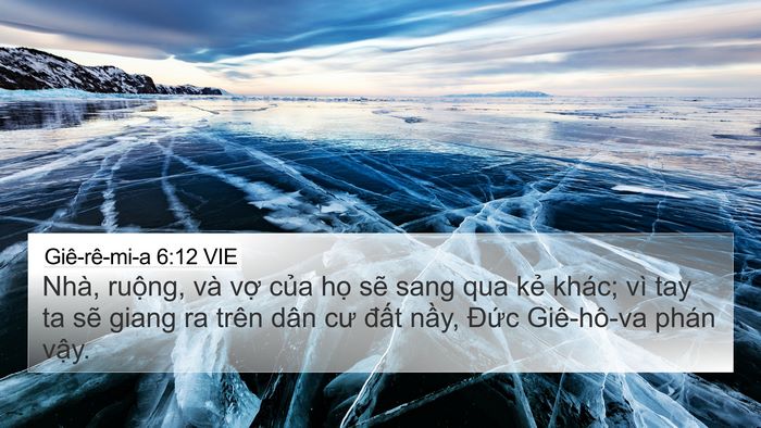 Giê-rê-mi-a 6:12 VIE Bible Verse Image