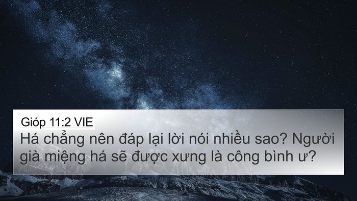 Gióp 11:2 VIE Bible Verse Image
