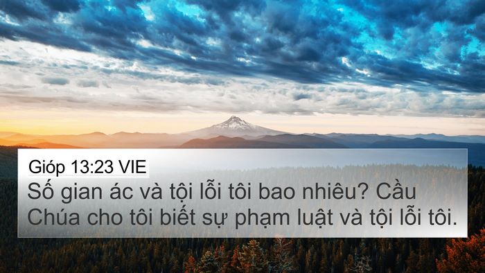 Gióp 13:23 VIE 4K Wallpaper - Số gian ác và tội lỗi tôi bao nhiêu? - 4K Wallpaper Bible Verse
