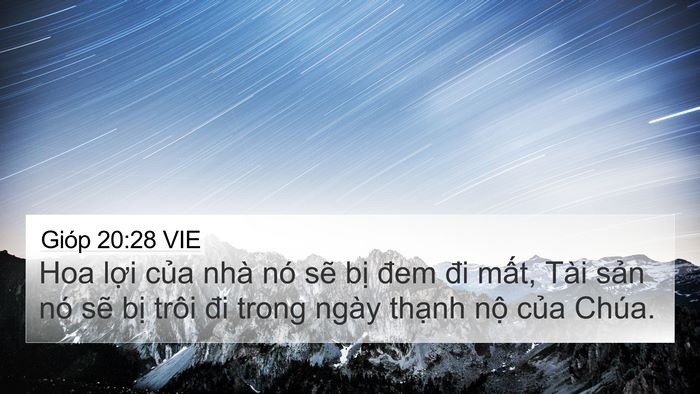 Gióp 20:28 VIE Bible Verse Image