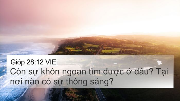 Gióp 28:12 VIE Bible Verse Image