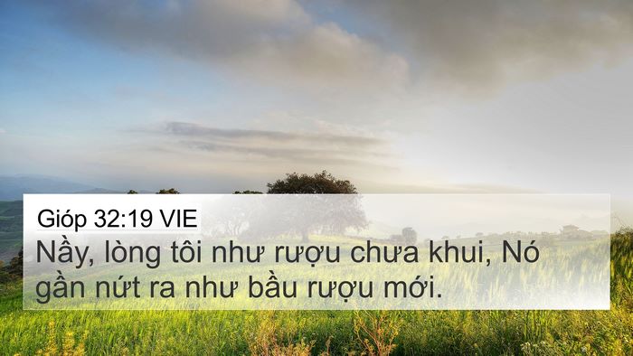 Gióp 32:19 VIE Bible Verse Image