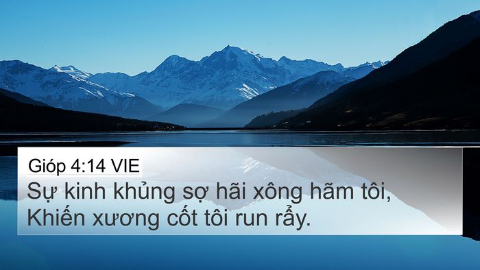 Gióp 4:14 VIE Bible Verse Image