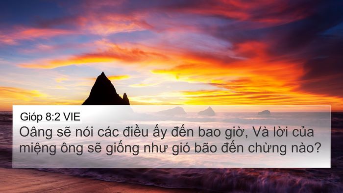 Gióp 8:2 VIE Bible Verse Image