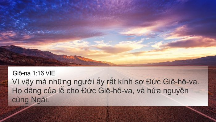 Giô-na 1:16 VIE Bible Verse Image