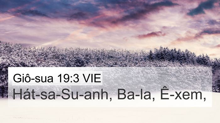 Giô-sua 19:3 VIE Bible Verse Image