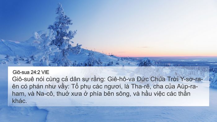 Giô-sua 24:2 VIE Bible Verse Image