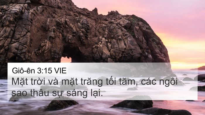 Giô-ên 3:15 VIE Bible Verse Image