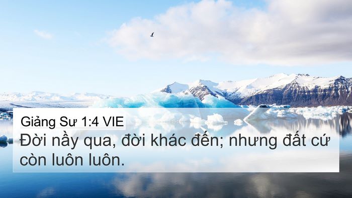 Giảng Sư 1:4 VIE Bible Verse Image