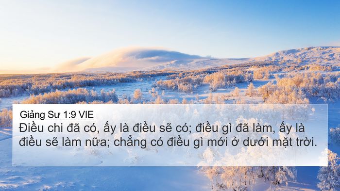 Giảng Sư 1:9 VIE Bible Verse Image