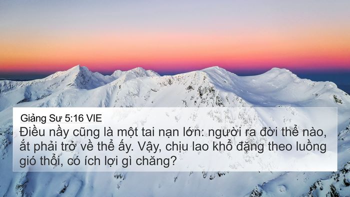 Giảng Sư 5:16 VIE Bible Verse Image