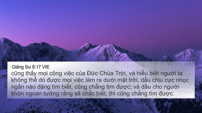 Giảng Sư 8:17 VIE Bible Verse Image
