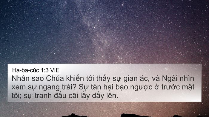 Ha-ba-cúc 1:3 VIE Bible Verse Image