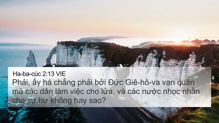Ha-ba-cúc 2:13 VIE Bible Verse Image