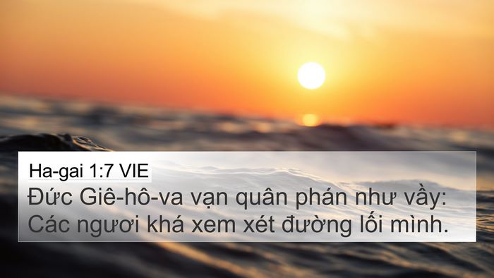Ha-gai 1:7 VIE Bible Verse Image