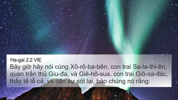 Ha-gai 2:2 VIE Bible Verse Image
