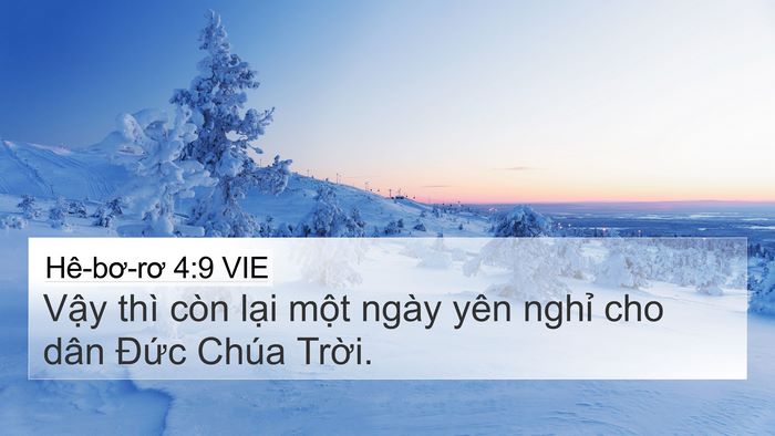 Hê-bơ-rơ 4:9 VIE Bible Verse Image