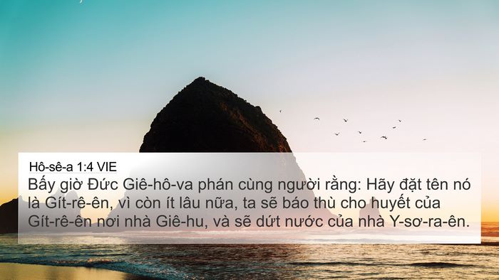 Hô-sê-a 1:4 VIE Bible Verse Image