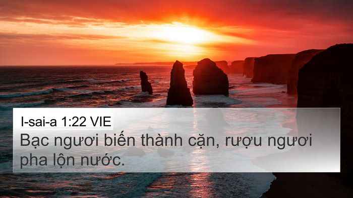 I-sai-a 1:22 VIE Bible Verse Image