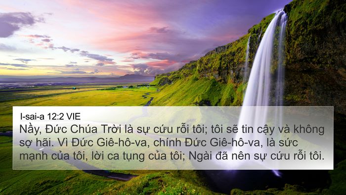 I-sai-a 12:2 VIE Bible Verse Image