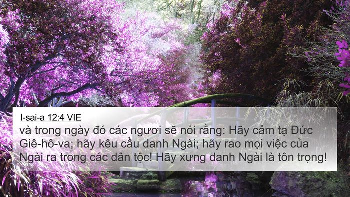 I-sai-a 12:4 VIE Bible Verse Image