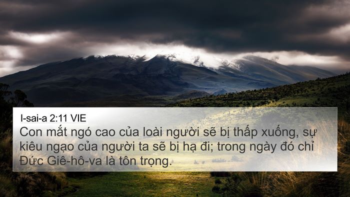 I-sai-a 2:11 VIE Bible Verse Image