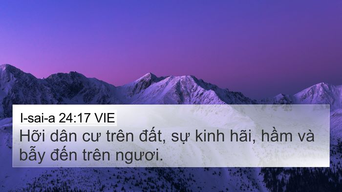 I-sai-a 24:17 VIE Bible Verse Image