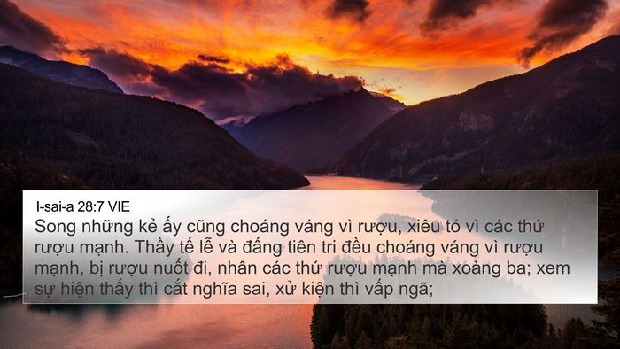 I-sai-a 28:7 VIE Bible Verse Image