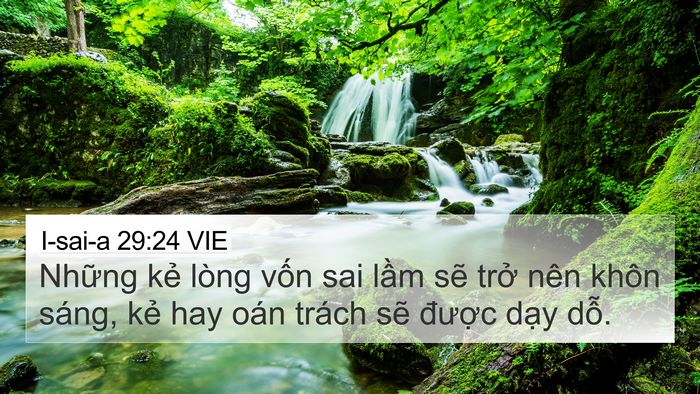 I-sai-a 29:24 VIE Bible Verse Image