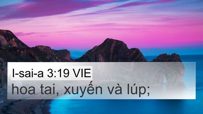 I-sai-a 3:19 VIE Bible Verse Image