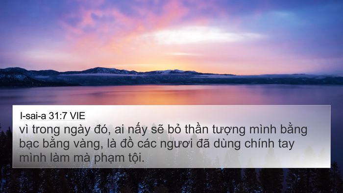 I-sai-a 31:7 VIE Bible Verse Image