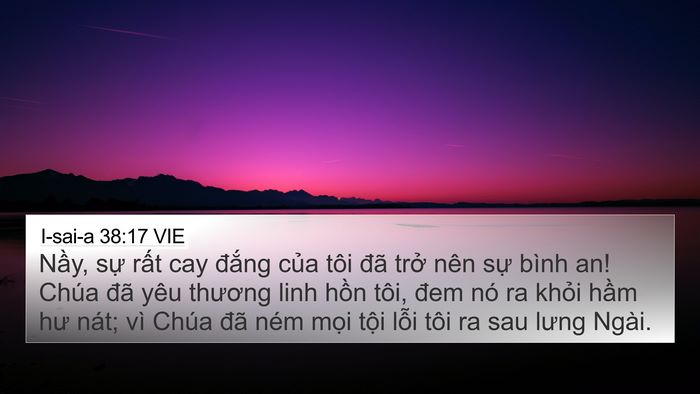 I-sai-a 38:17 VIE Bible Verse Image