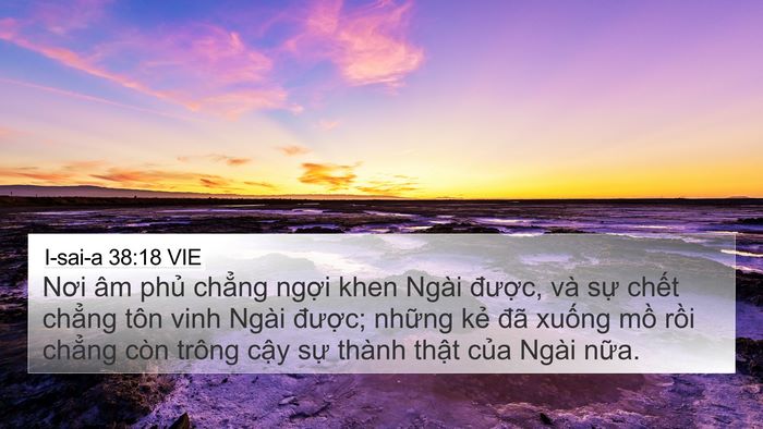 I-sai-a 38:18 VIE Bible Verse Image