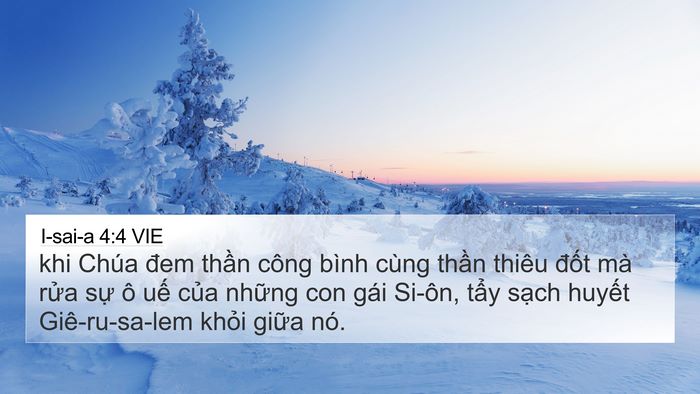 I-sai-a 4:4 VIE Bible Verse Image