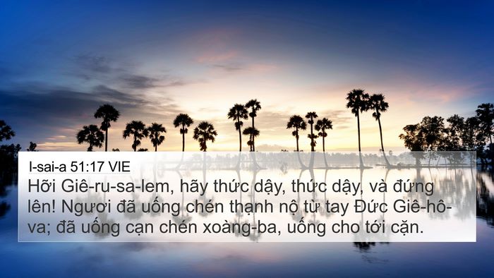 I-sai-a 51:17 VIE Bible Verse Image