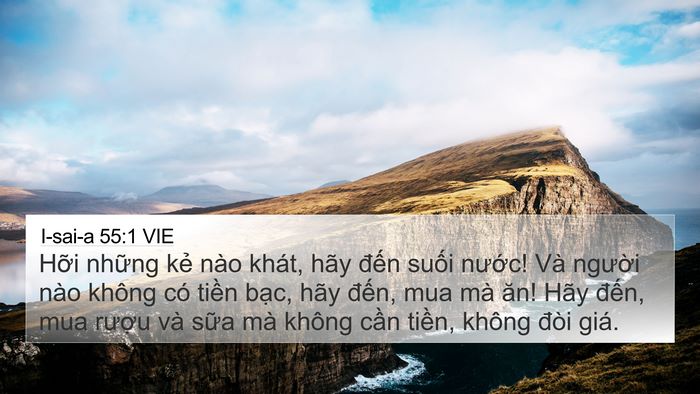 I-sai-a 55:1 VIE Bible Verse Image