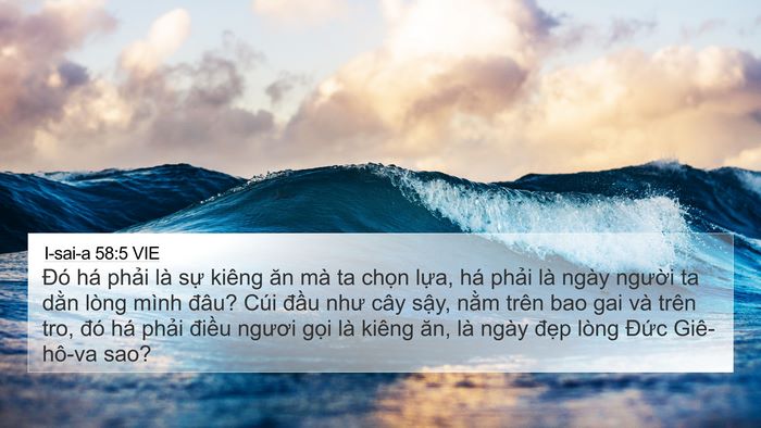 I-sai-a 58:5 VIE Bible Verse Image