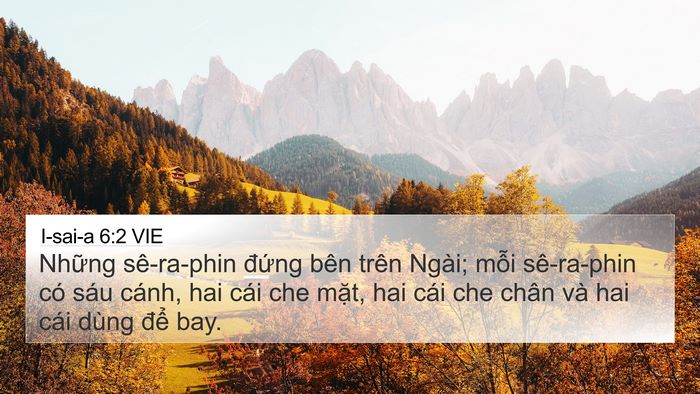 I-sai-a 6:2 VIE Bible Verse Image