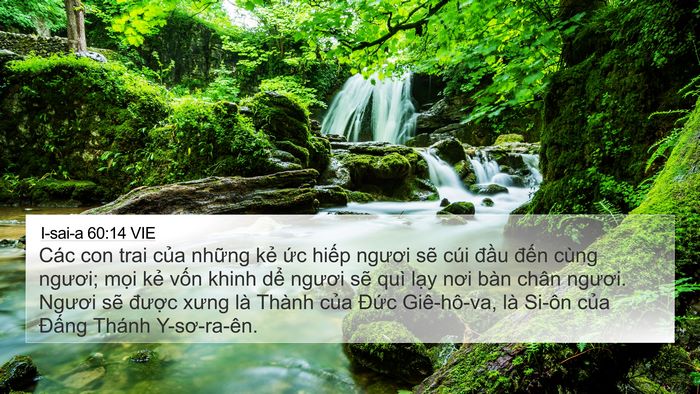 I-sai-a 60:14 VIE Bible Verse Image