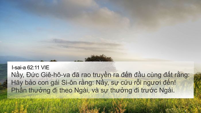 I-sai-a 62:11 VIE Bible Verse Image