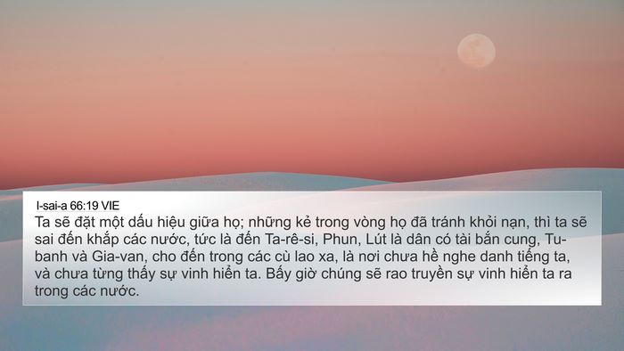 I-sai-a 66:19 VIE Bible Verse Image
