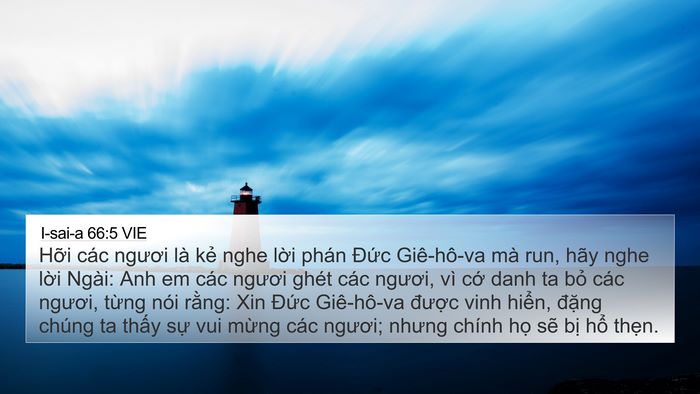 I-sai-a 66:5 VIE Bible Verse Image