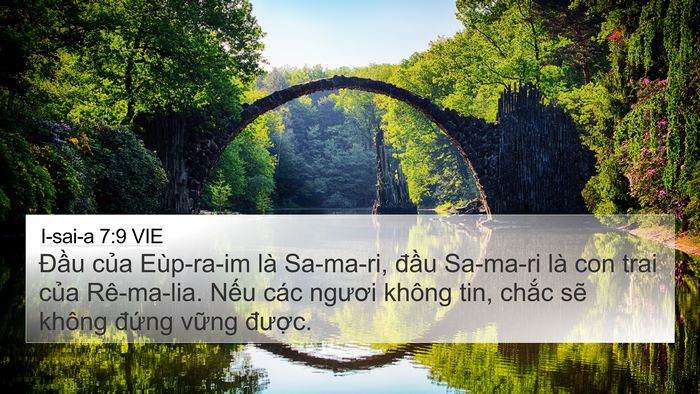 I-sai-a 7:9 VIE Bible Verse Image