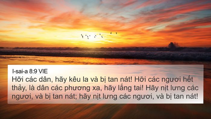 I-sai-a 8:9 VIE Bible Verse Image