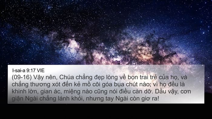 I-sai-a 9:17 VIE Bible Verse Image