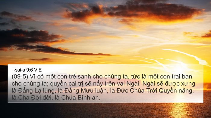 I-sai-a 9:6 VIE Bible Verse Image