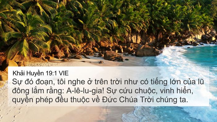 Khải Huyền 19:1 VIE Bible Verse Image